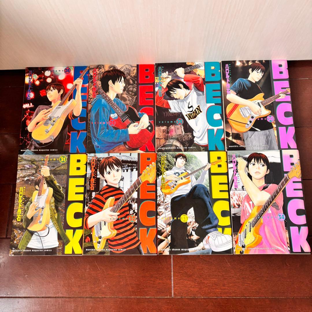 【初版多数】全巻セット BECK全1-34巻 RIN 1-14巻 ハロルド作石