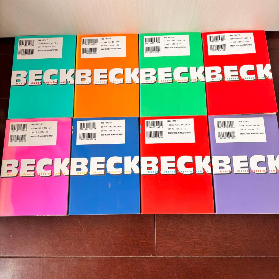 【初版多数】全巻セット BECK全1-34巻 RIN 1-14巻 ハロルド作石