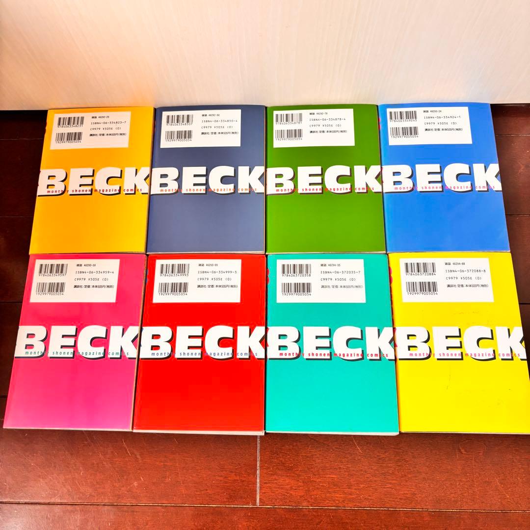 【初版多数】全巻セット BECK全1-34巻 RIN 1-14巻 ハロルド作石