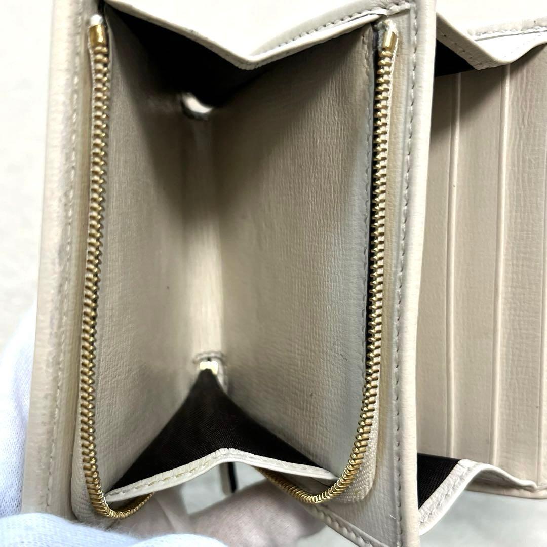 美品 GUCCI グッチ ホースビット 1955 GGキャンバス 二つ折り財布