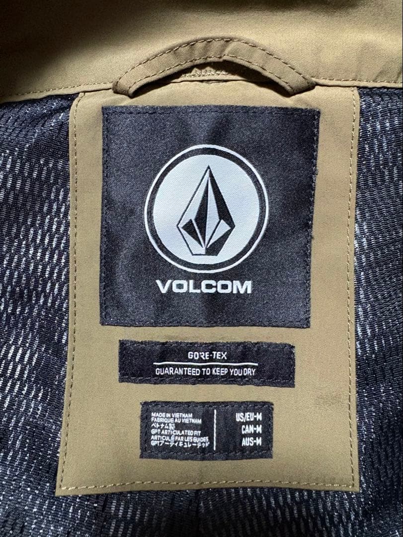 VOLCOM RAIN GORE-TEX BIB OVERALL Mサイズ