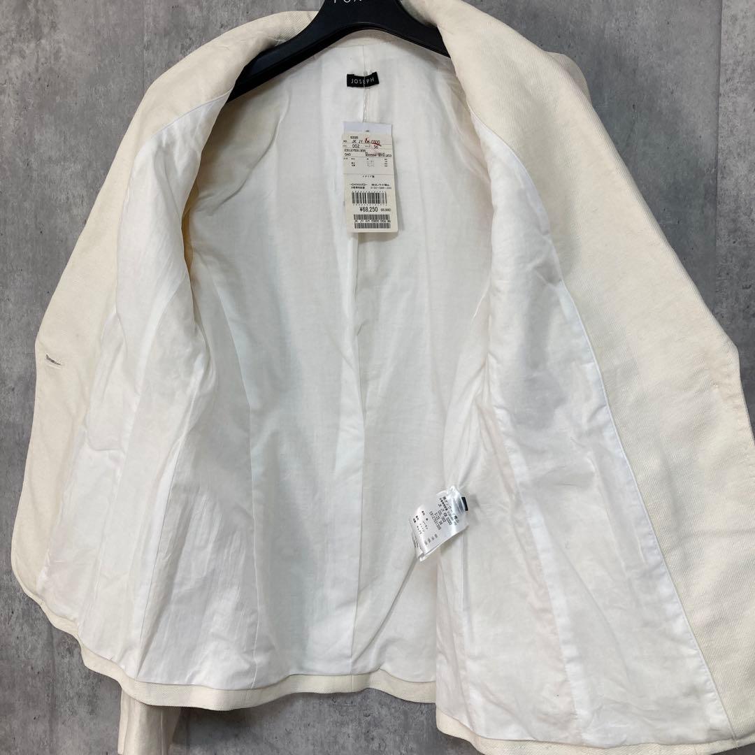 新品【JOSEPH】　リネンテーラードジャケット　シングル　36