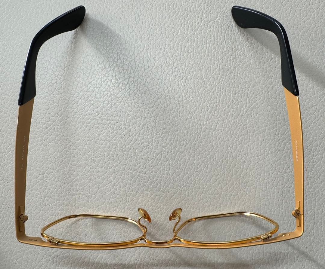 最終値下げ　レイバン　ボシュロム　WAYFARER ゴールド