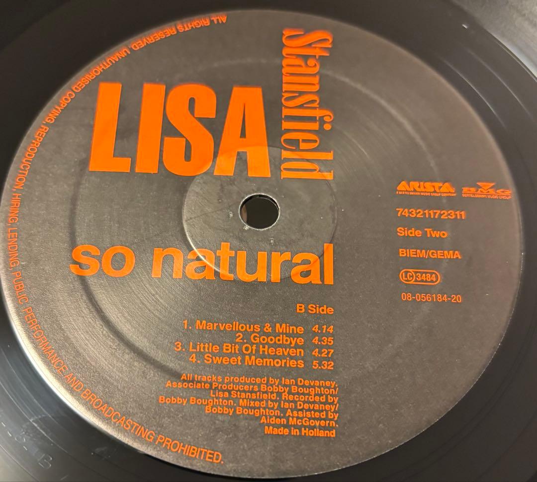 (USED)LISA STANSFIELD SO NATURAL レコード2枚組
