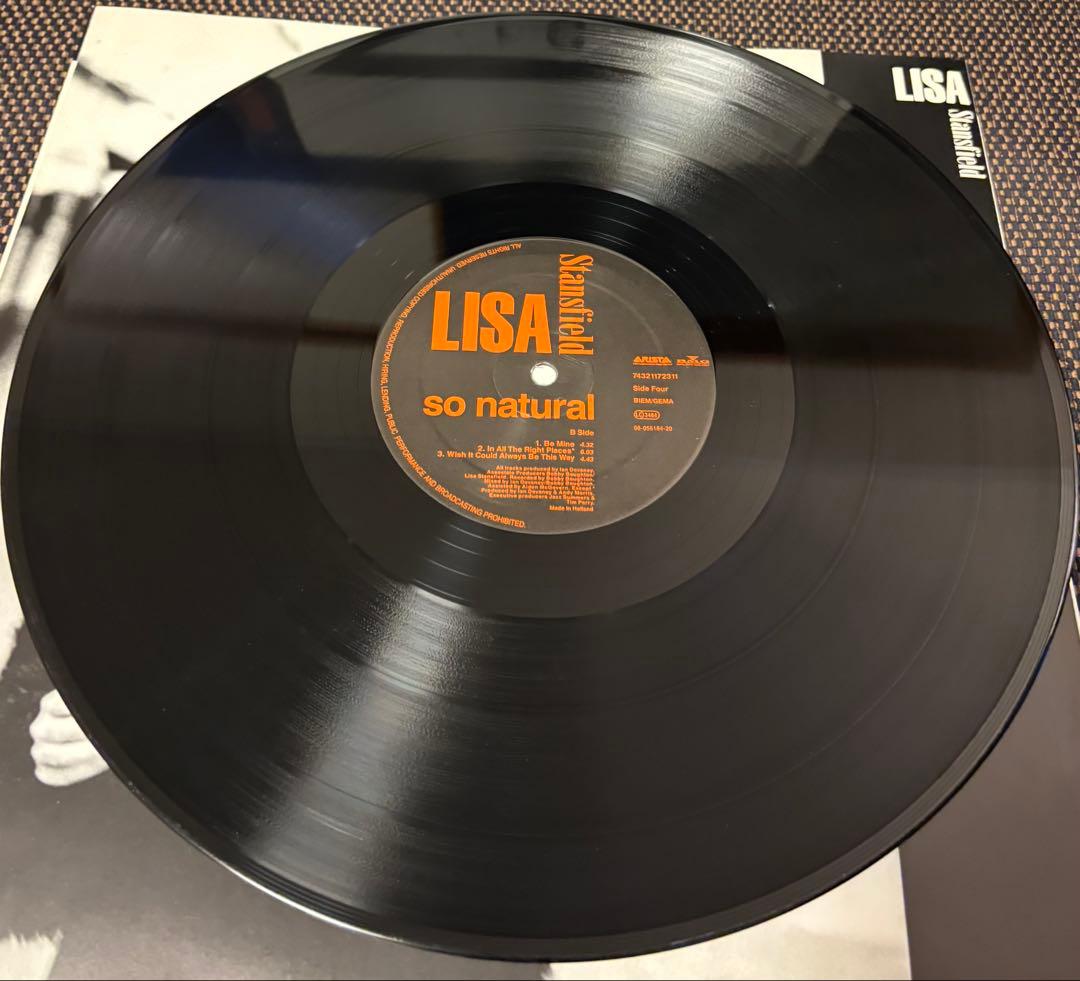 (USED)LISA STANSFIELD SO NATURAL レコード2枚組