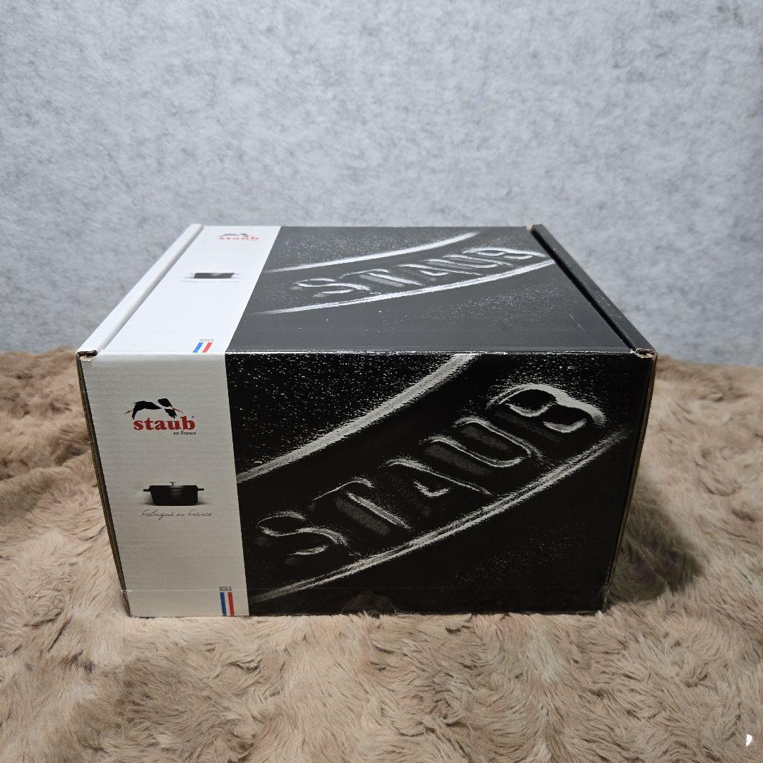 staub ラ ココット de GOHAN ブラック L 40501-153