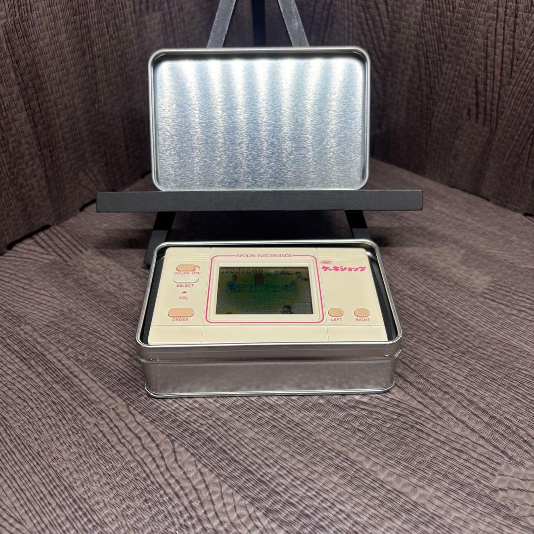 【レトロ】ゲームウォッチ バンダイ ケーキショップ （動作確認済）