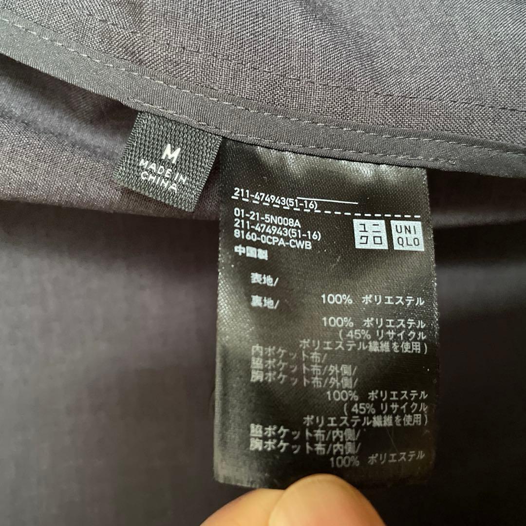 ユニクロ　テーラードジャケット　UNIQLO C ダブル　グレー