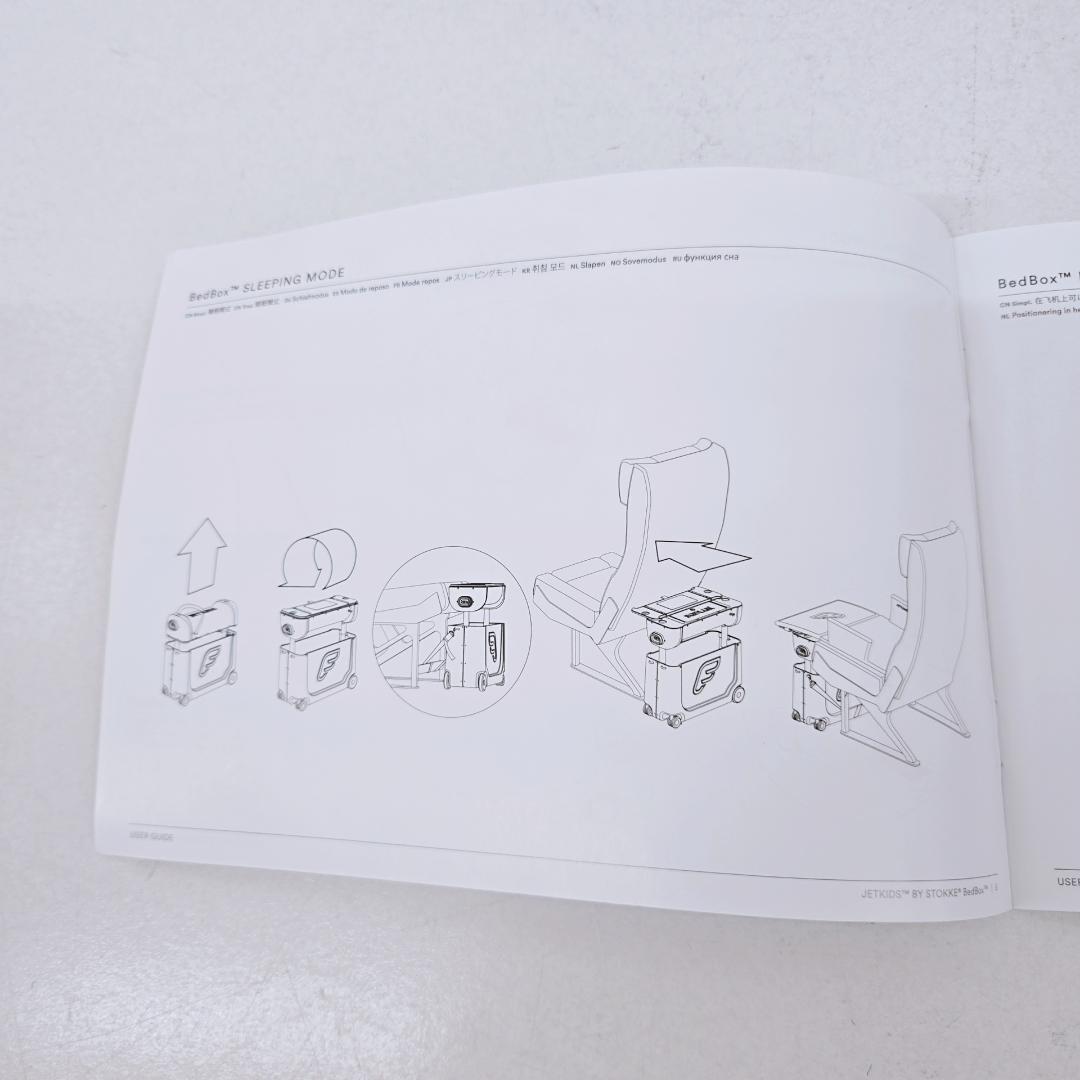 【良品】STOKKE ストッケ JetKids BedBox　乗れるスーツケース