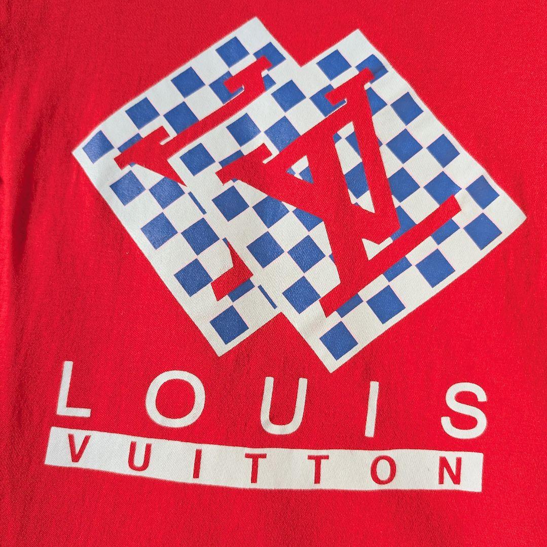 【チャコ】LOUIS VUITTON Tシャツ ロゴプリントクリーニング済