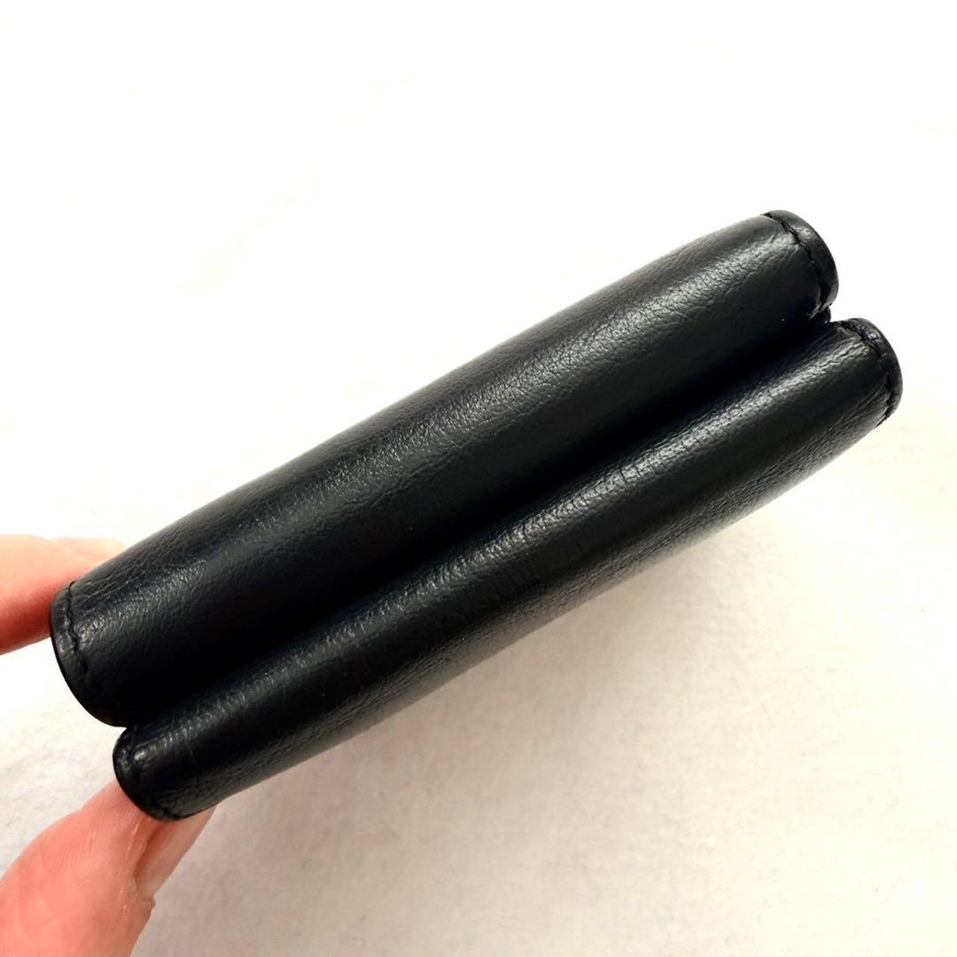 BALENCIAGA バレンシアガ 財布　ペーパー ミニ ウォレット ブラック