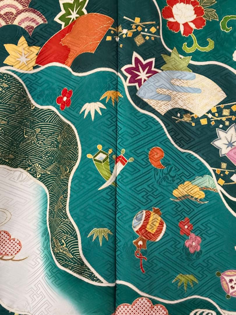 【最高級振袖】吉澤織物 [吾妻徳穂の世界]新品未仕立品/定価70万の品/古典柄