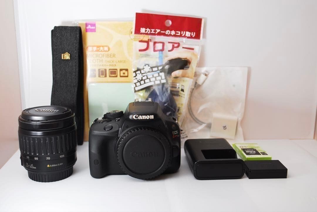 届いたらすぐに使える☘️ Canon Kiss X7 初心者おすすめ　軽量　カメラ