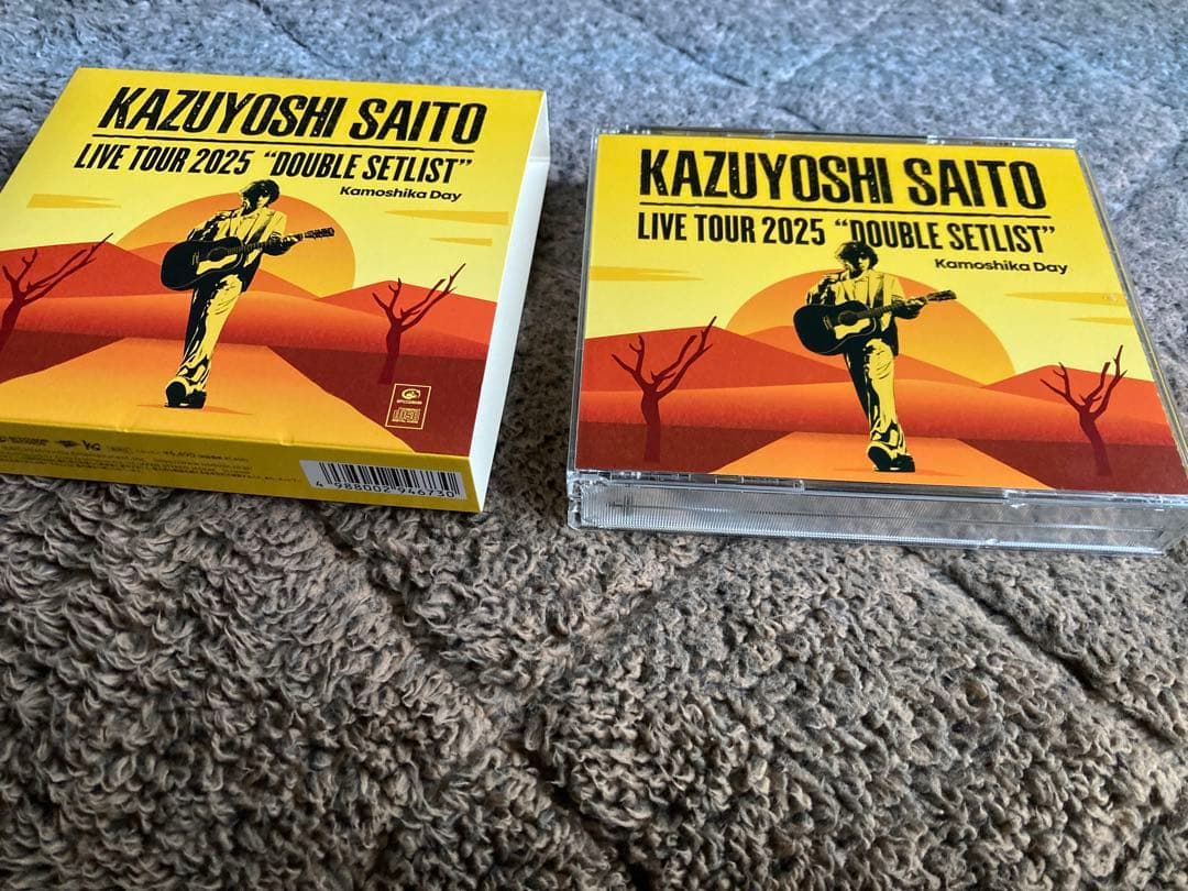 斉藤和義　カモシカとオオカミ　限定盤ライブCD セットのみ　バッジはありません