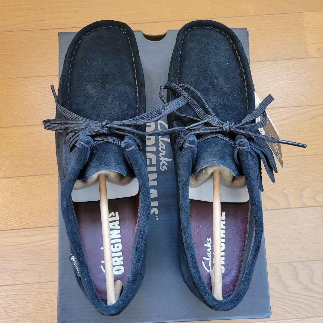 新品 CLARKS Originals ワラビー GTX 24.0 ブラック