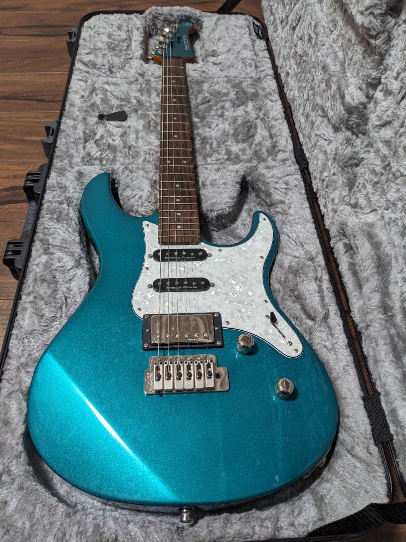 YAMAHA　PACIFICA612VⅡXティールグリーン　korgDT-10