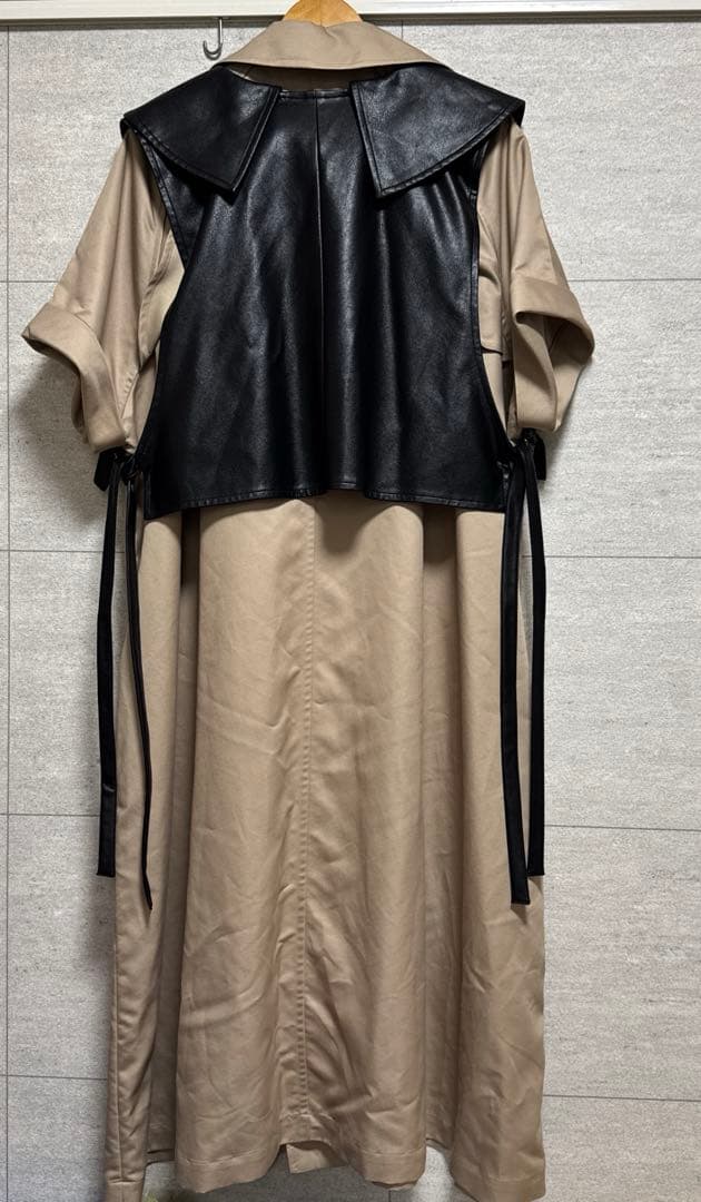 新品 TRENCH MULTI WAY LONG VEST　アメリヴィンテージ