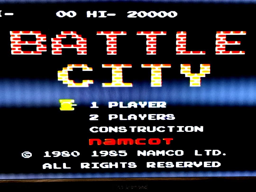 バトルシティー ファミコン FC ニンテンドー namcot ナムコ レトロ