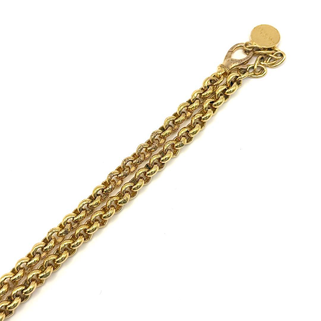 美品 タグ付✨VERSACE ネックレス メデューサ ラインストーン グレカ