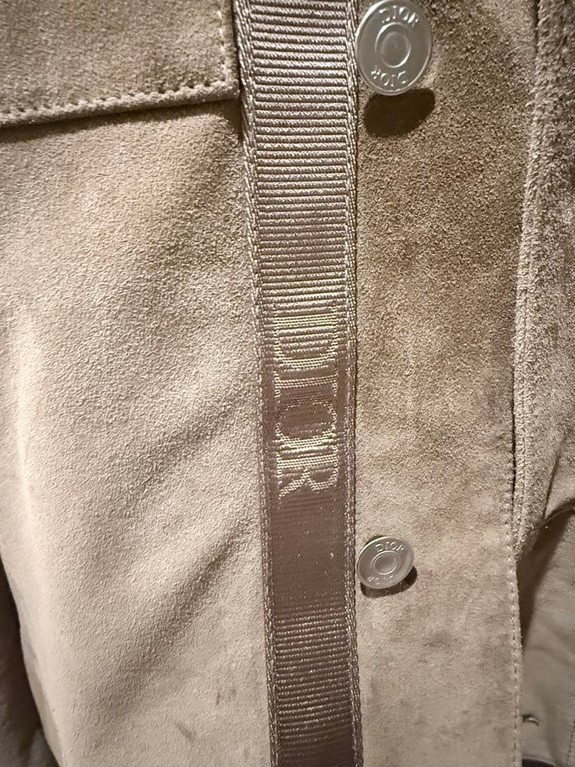 Dior ベージュ スエード ジャケット