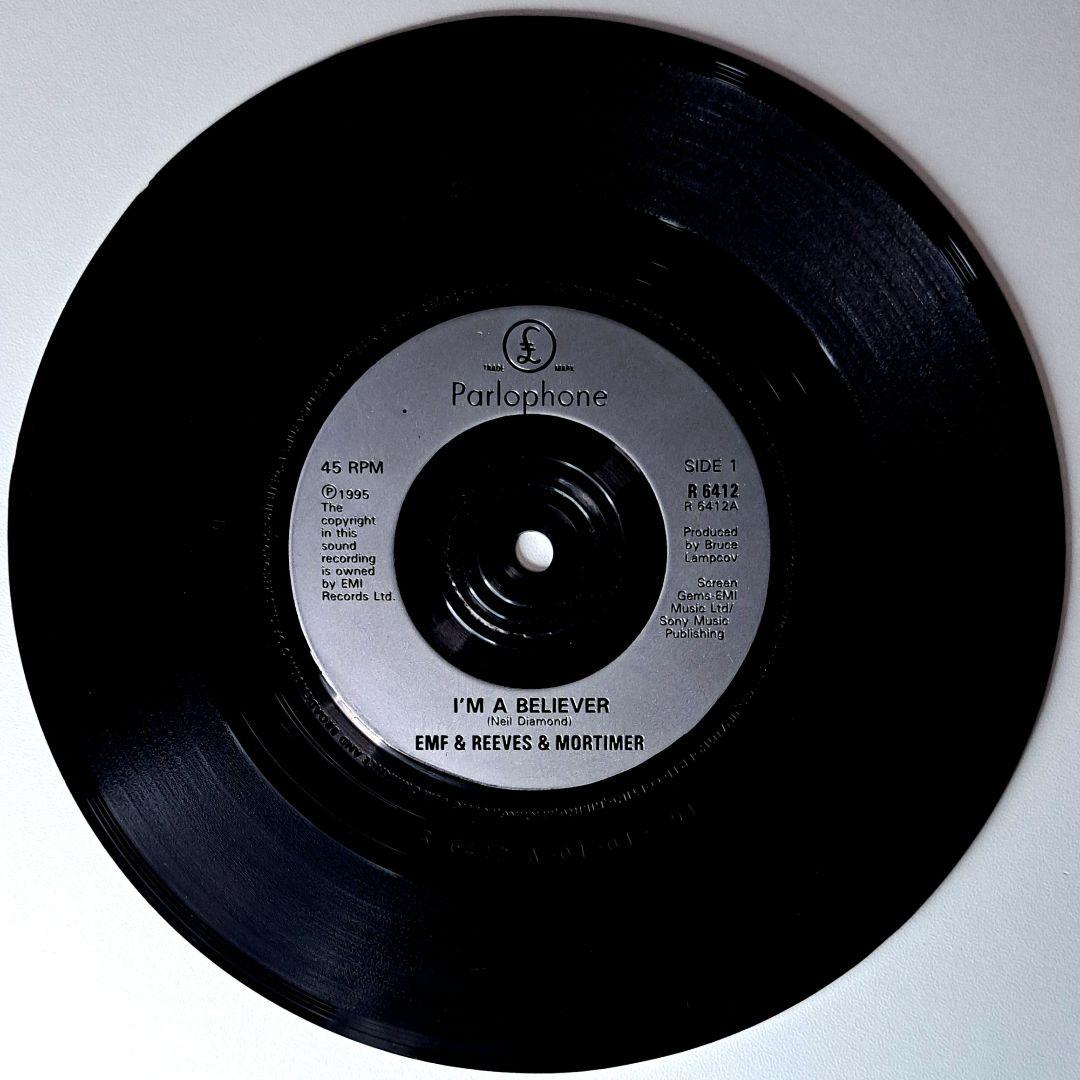 レア　EMF　I'm A Believer　レコード　EP　Monkees