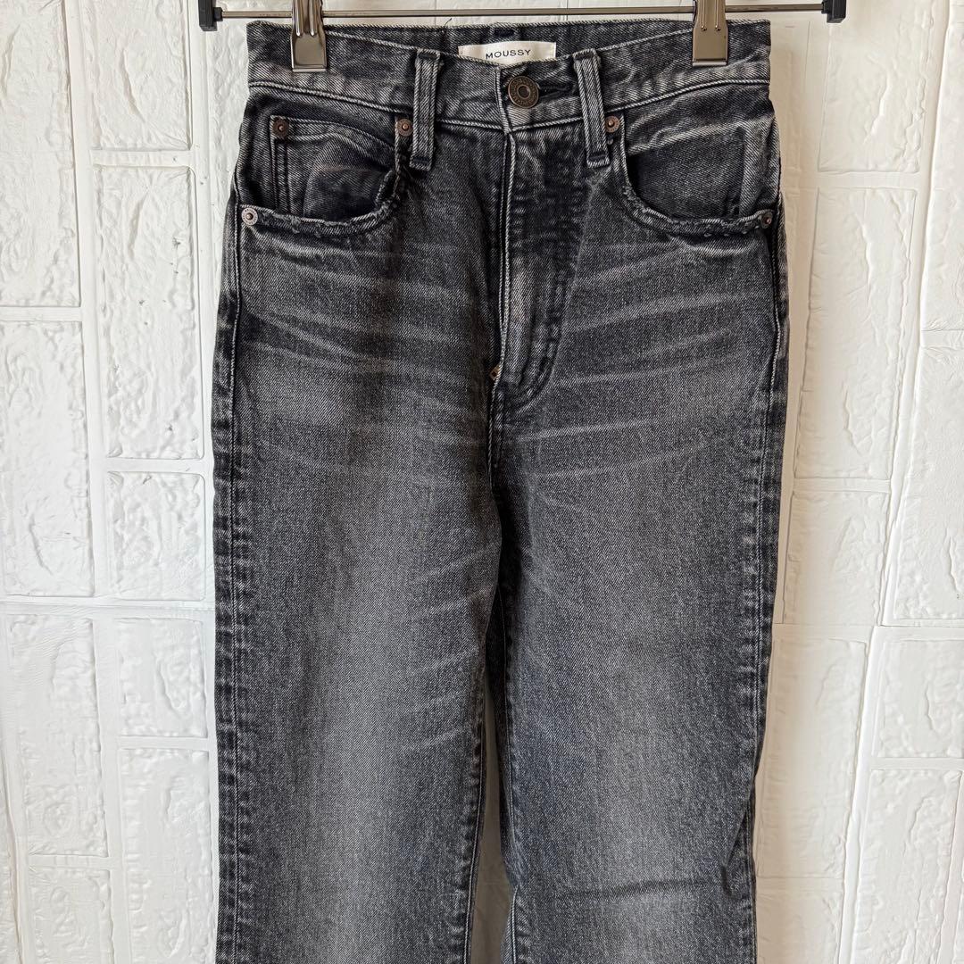 moussy マウジー MVS BLACK FLARE 23 ブラック 美品