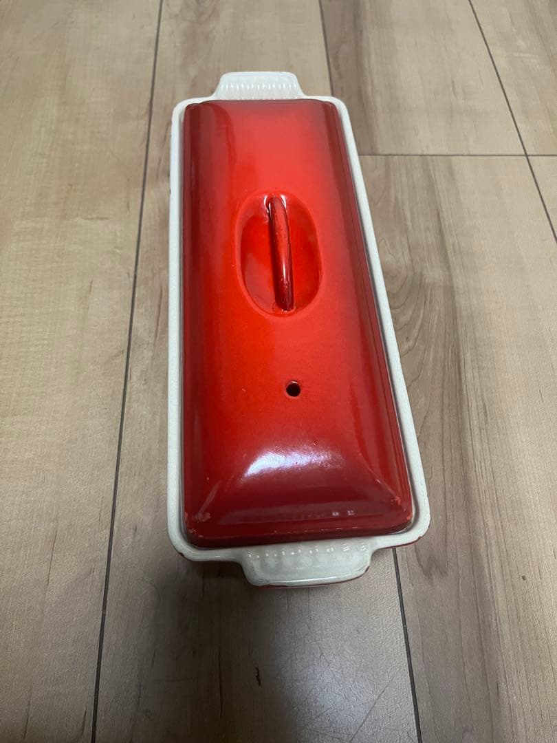 2日間限定の出品　ル・クルーゼ　テリーヌ型32cm 　蓋付き