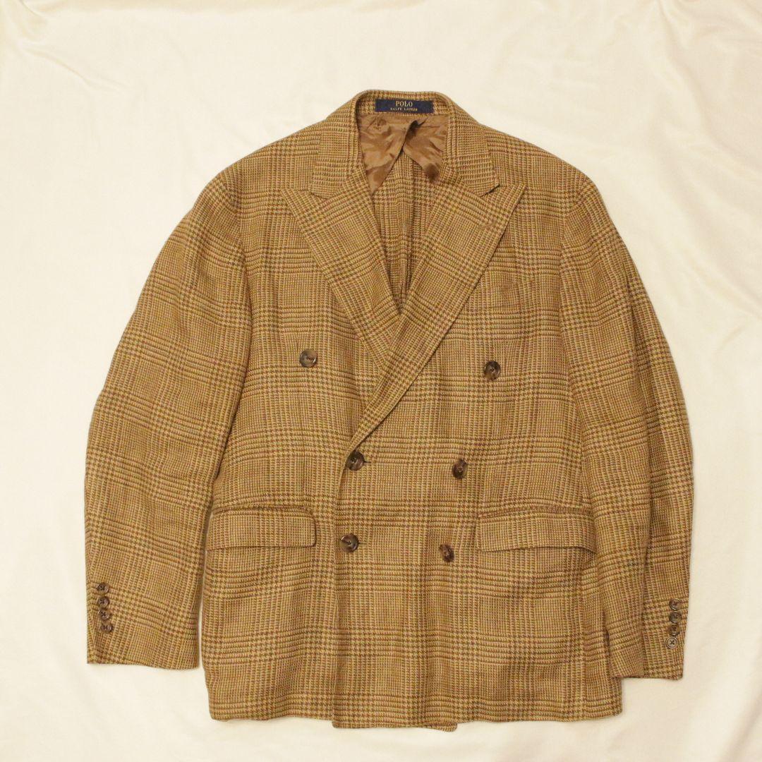 Polo Ralph Lauren チェック柄 ダブルブレスト 40S