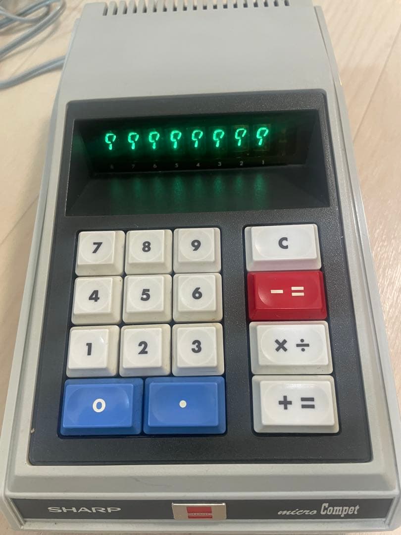カ*タ様 シャープ　電子ソロバン マイクロコンペット MICRO COMPET