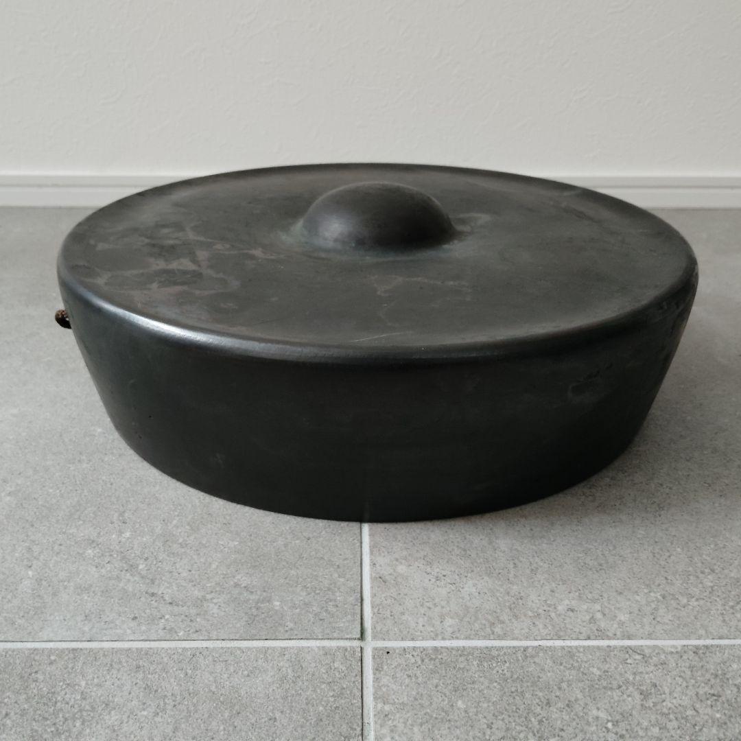 茶道具 鳴物 ドラ どら 銅鑼 バイ付 仏具 歌舞伎 開始合図