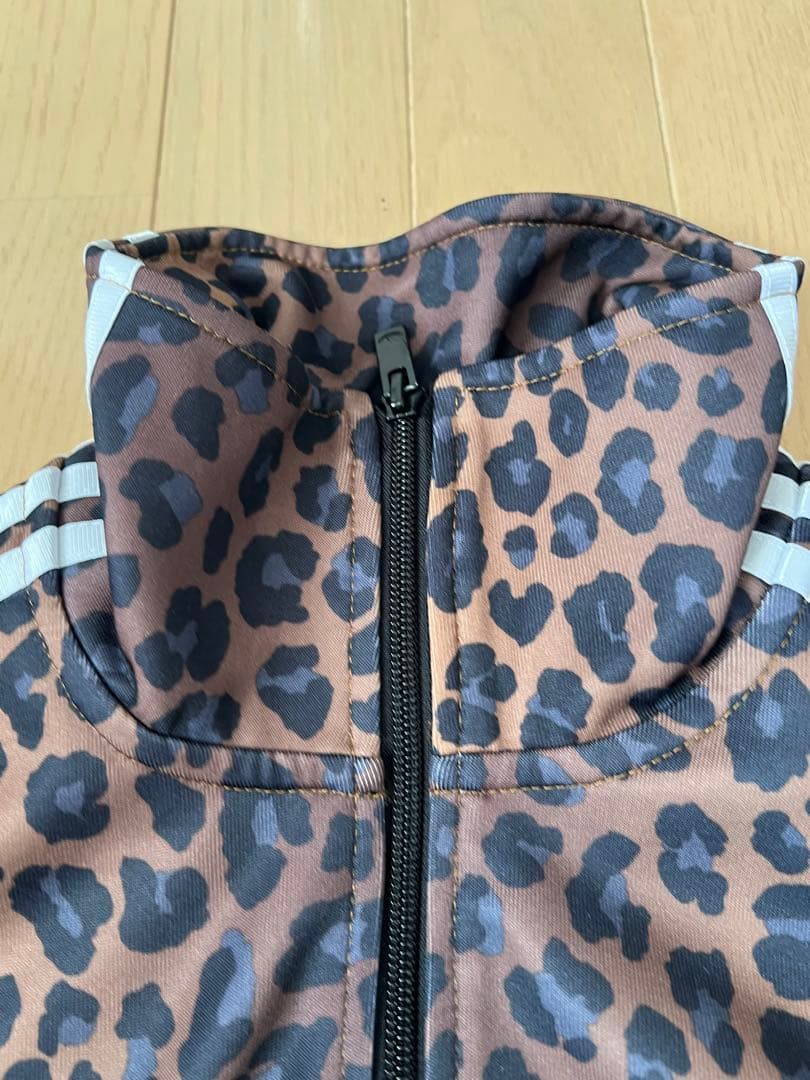 adidas ヒョウ柄　ジャージ　Mサイズ