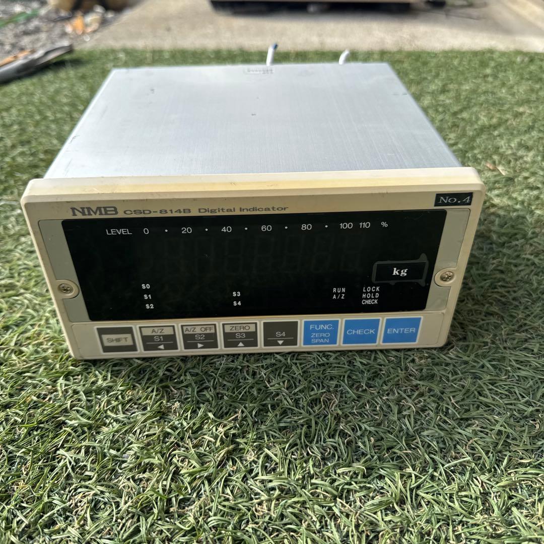 MINEBEA 変換器用デジタル指示計 CSD-814B 動作保証