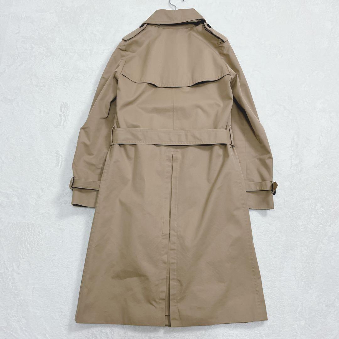 『HYKE ハイク』ロングトレンチコート ライナー取外 ベージュ ベルト 2