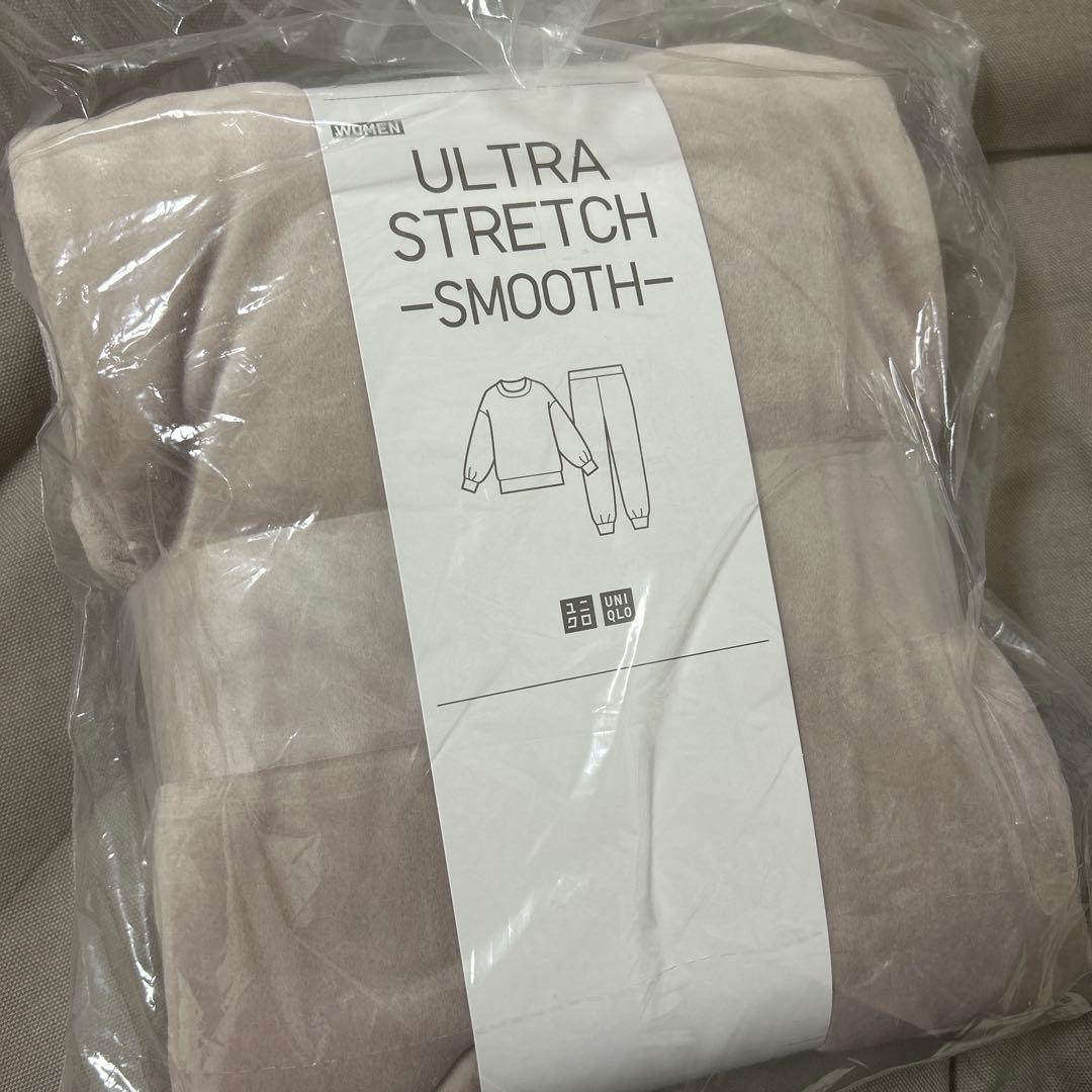 ユニクロ　ウルトラストレッチスムースセット　XL ピンク　新品未使用