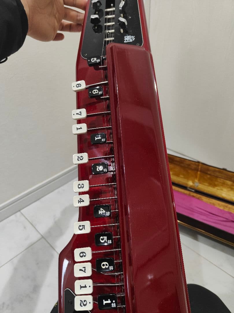 【良品】スズキ　電気 大正琴　蘭 ソプラノ SUZUKI エレキ①