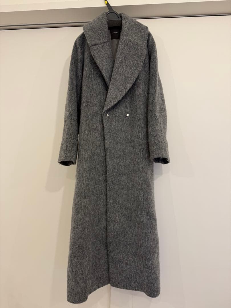 本日限定値下げ 美品 anuans ビッグラペルシャギーコート
