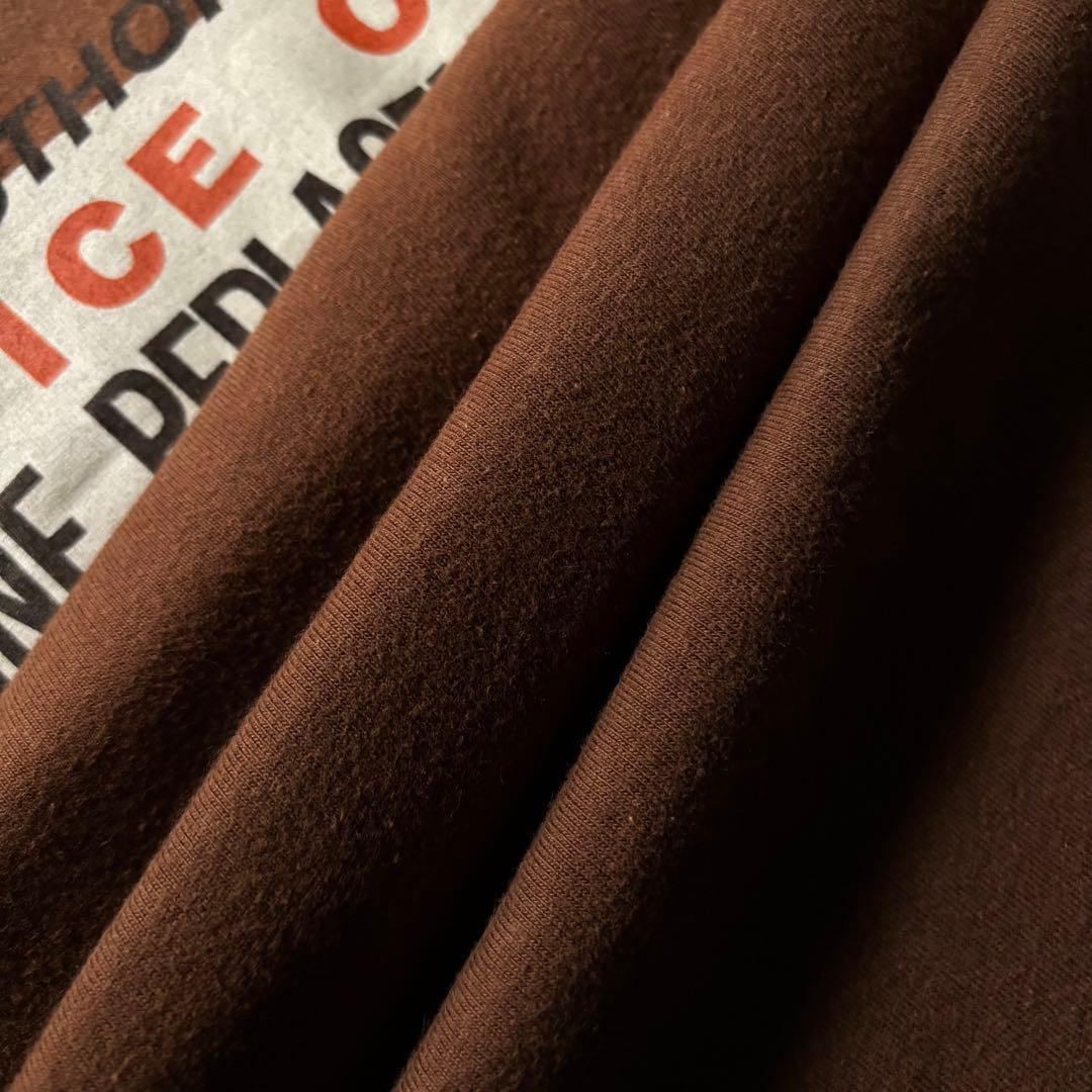 ザ・リアルマッコイズ ジョーマッコイ スチュワートTシャツ ブラウン サイズ42
