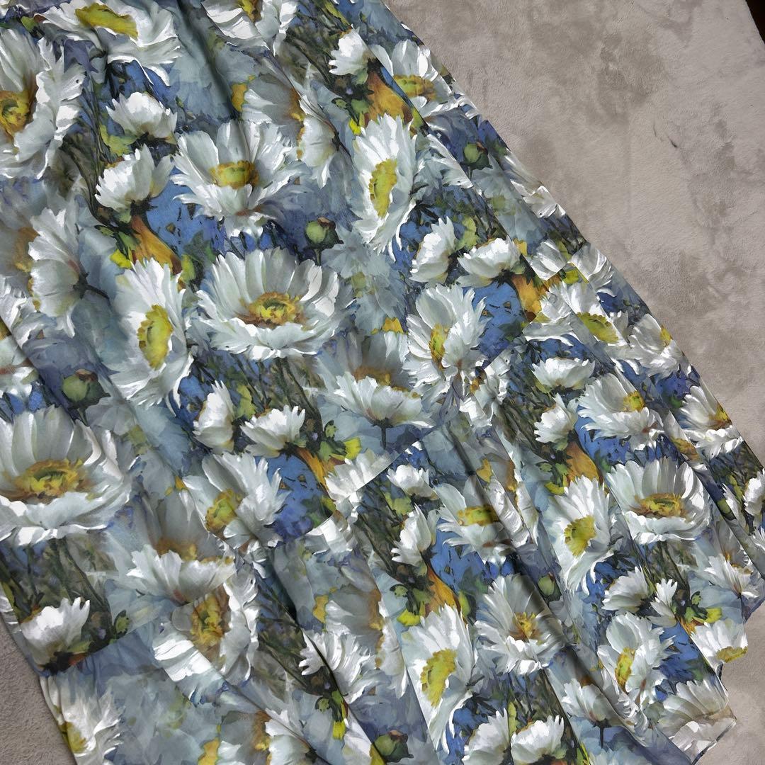 新品❣️アートプリントロングスカート