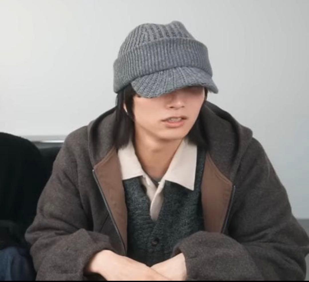 NAMESAKE Dave Knitted Fedora グレー　深水光太着用