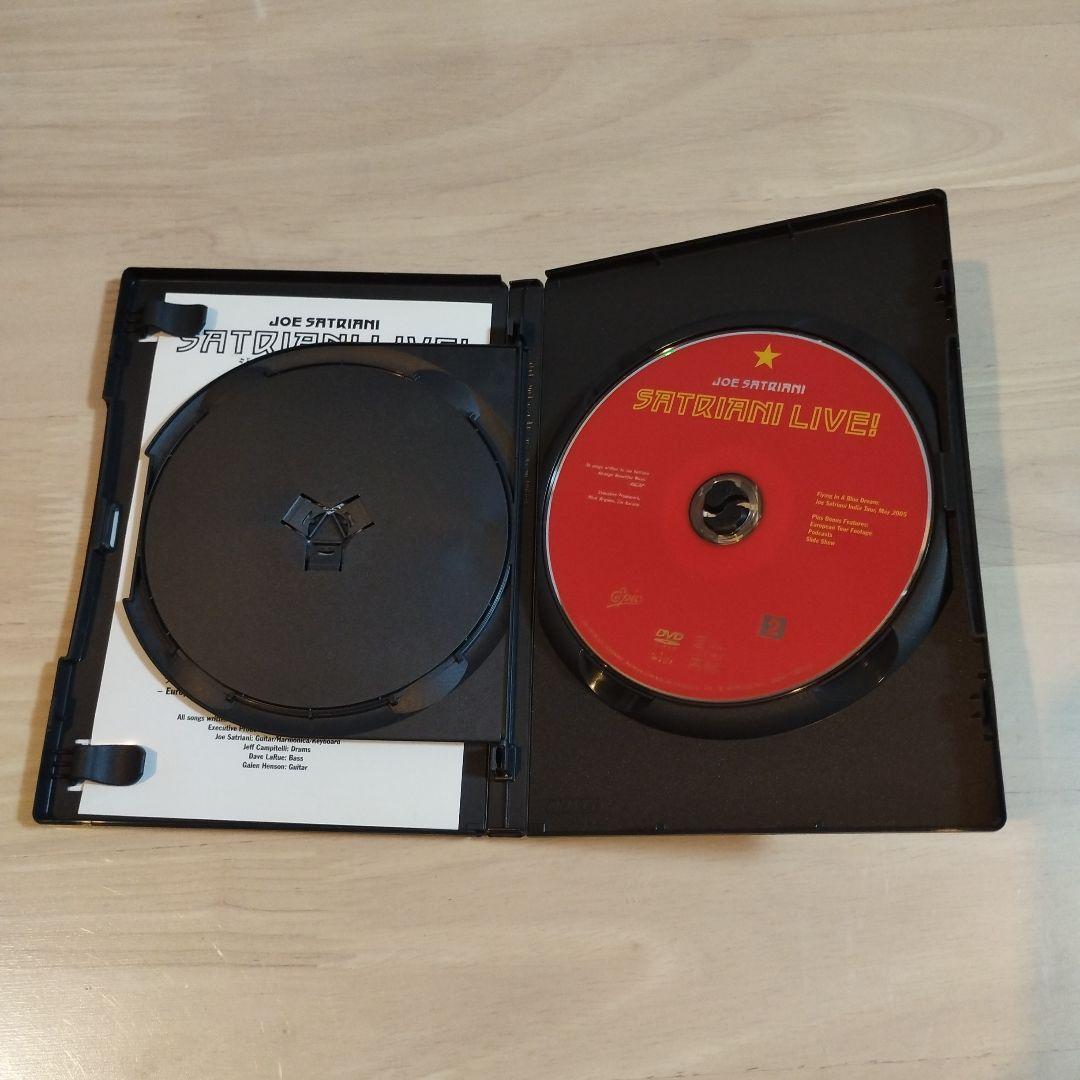 ミュージック JOE SATRIANI / Satriani LIVE! DVD
