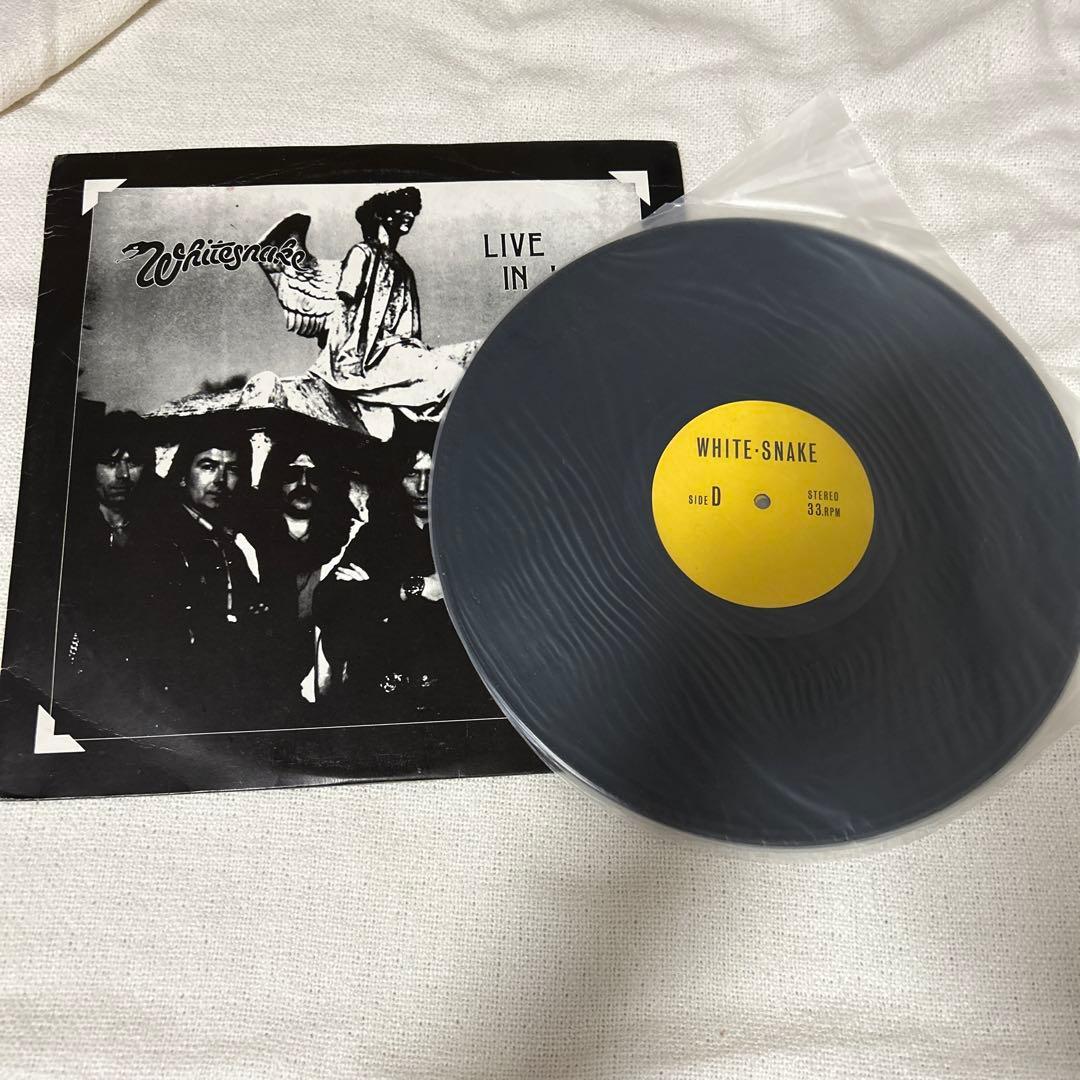 Whitesnake LIVE IN JAPAN レコード