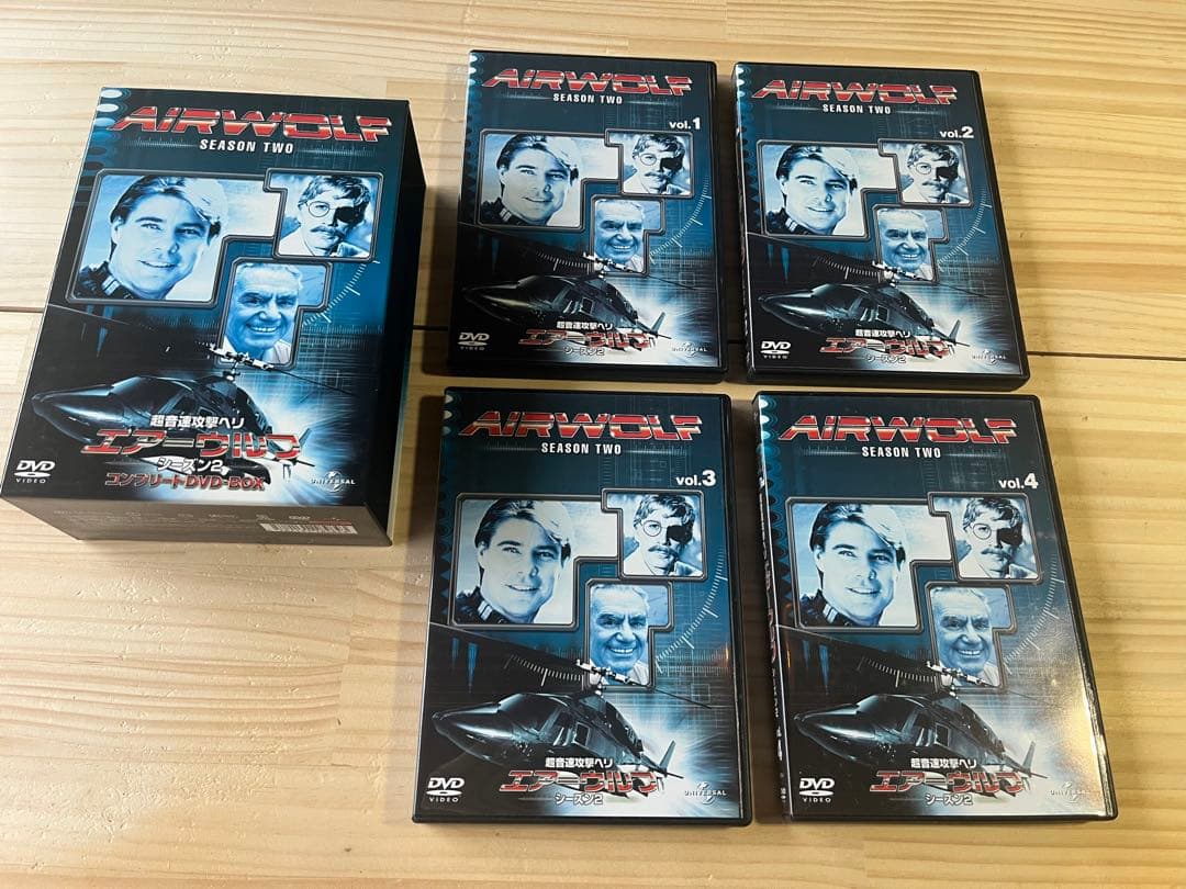 超音速攻撃ヘリ エアーウルフ DVDボックス全巻セット シーズン1-3