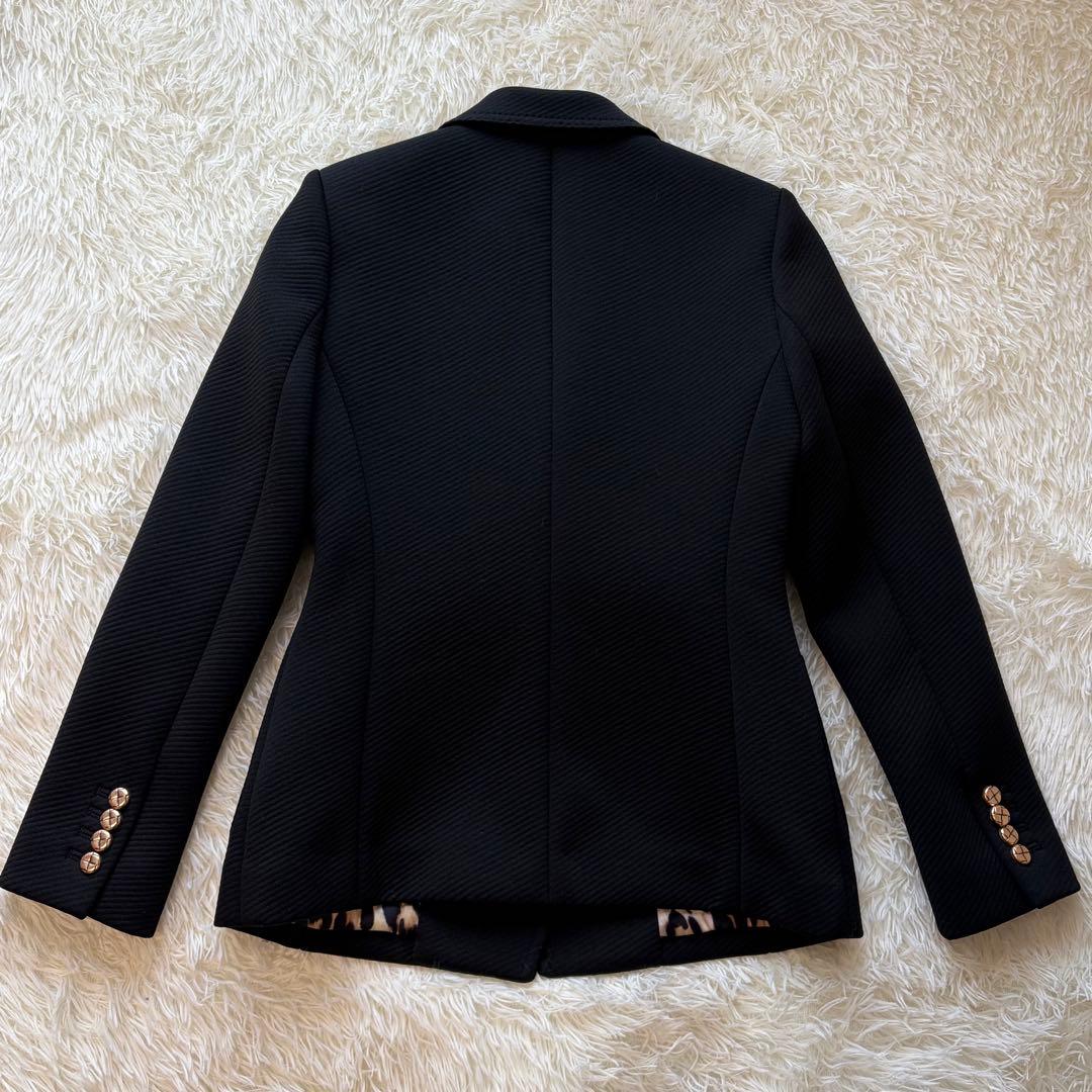美品　希少　Sov. ソブ　ダンボールカルゼジャケット 金ボタン　ブラック系