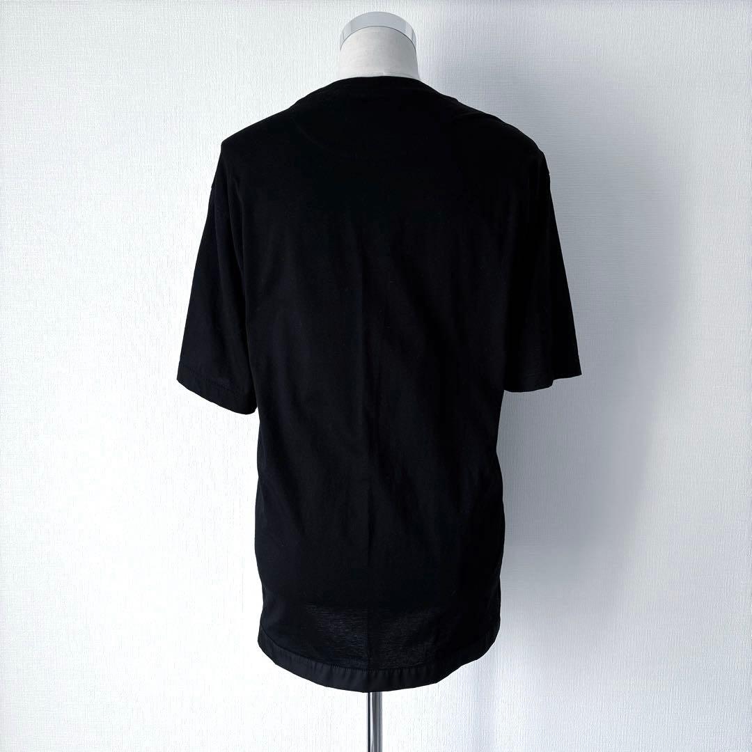 PRADA 24ss トライアングルロゴ Re-NylonジャージーTシャツ