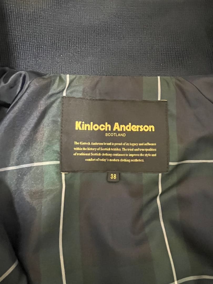 ジャケット・アウター Kinloch Anderson Harrington Jacket
