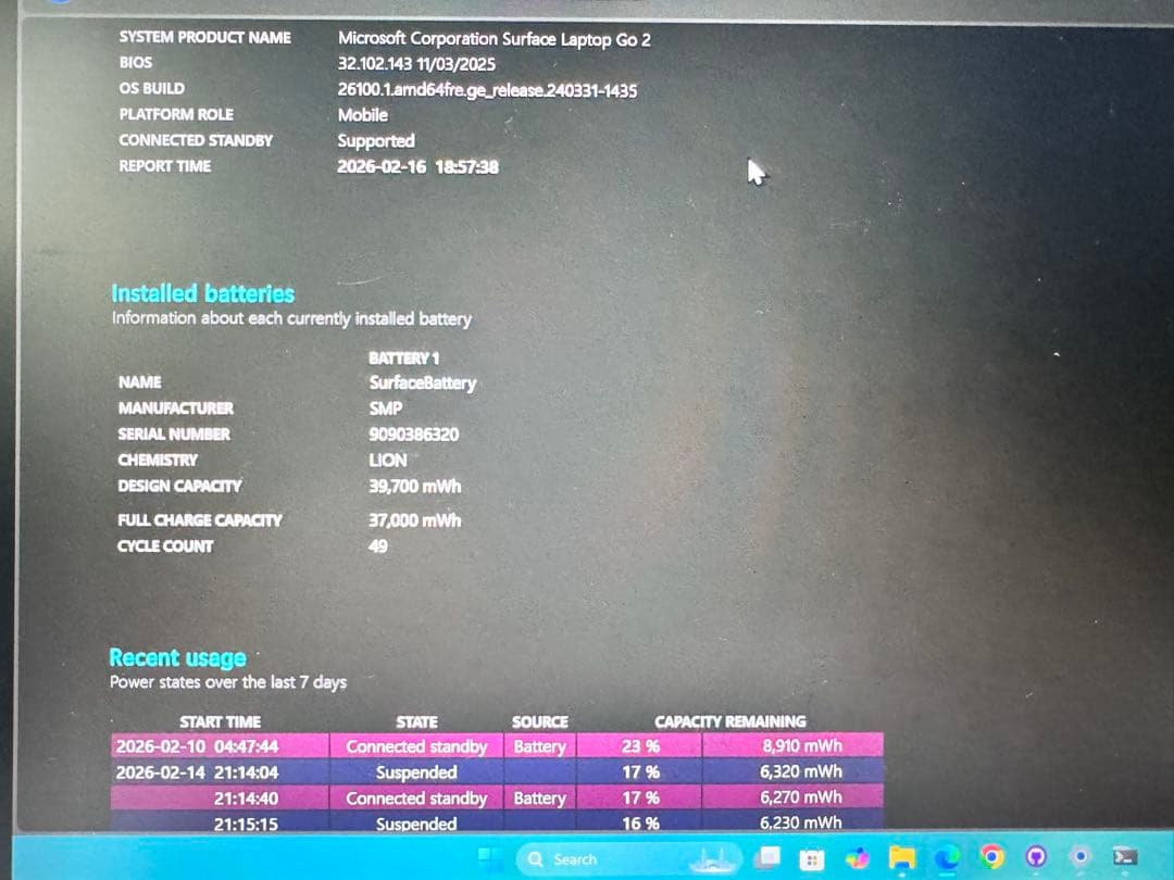Windowsノート本体 Surface Laptop Go2 (8GB/256GB)