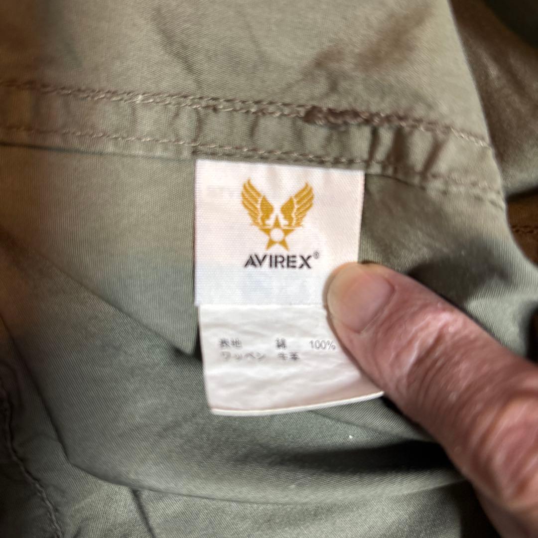 AVIREX モッズコート　取り外し中綿インナー付き　Ｌ