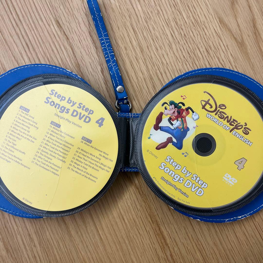 Step by Step Songs DVD ディズニー英語システム　聞き流し