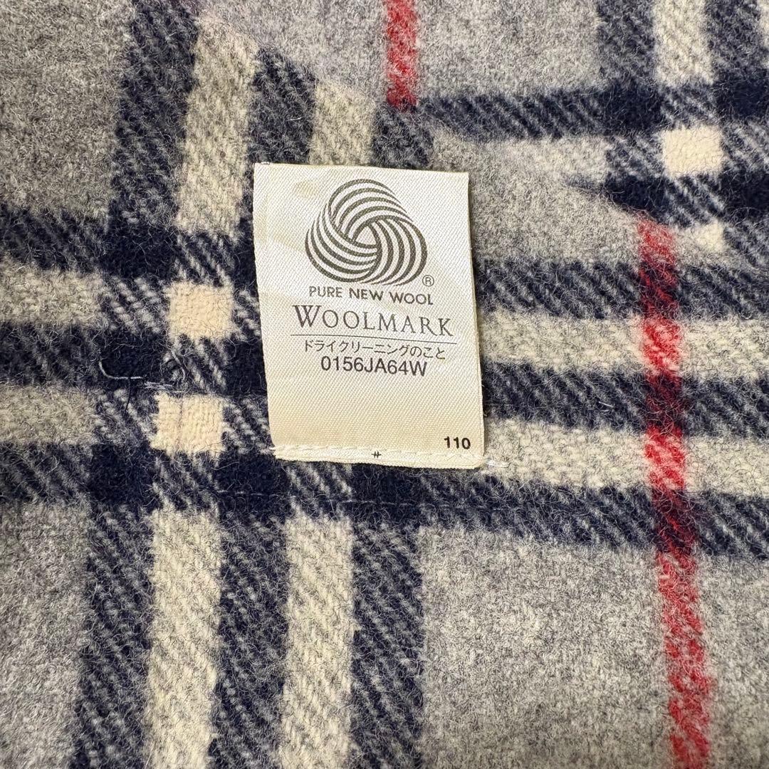 Burberry London ノバチェックマフラー ストール ウール100