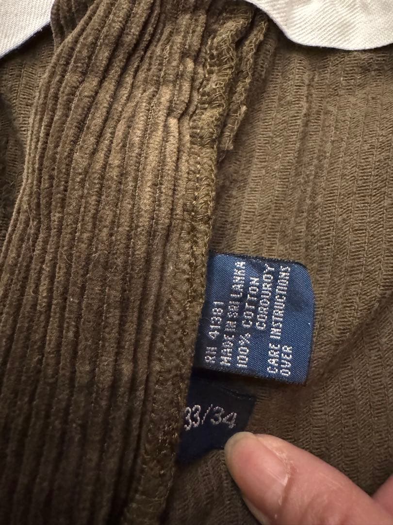t*e様 90's Polo Ralph Lauren コーデュロイパンツW33